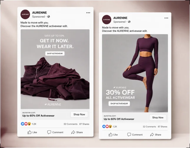 Aurenne — Ad Creative